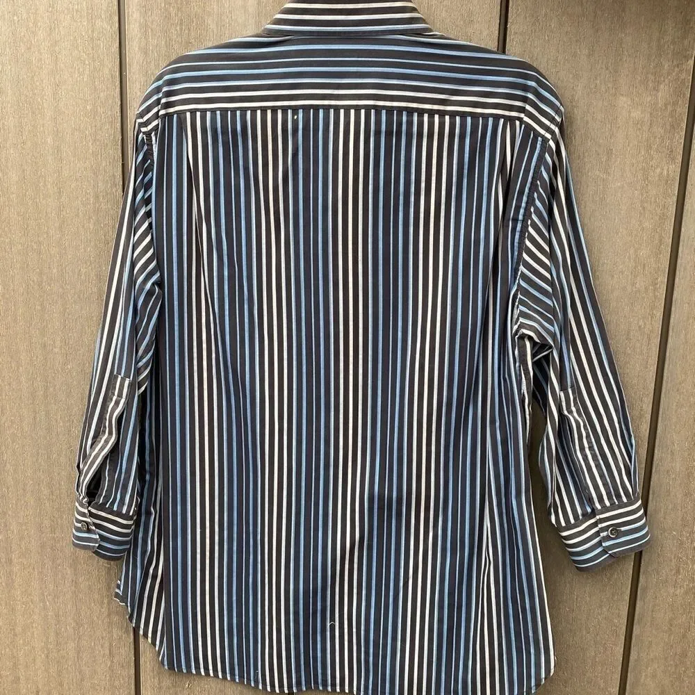 Michael Kors Classic Fit Striped Shirt